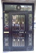 Puerta de hierro. Calle Tres Forques nº6, Valencia